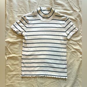 APC striped ribbed top XS